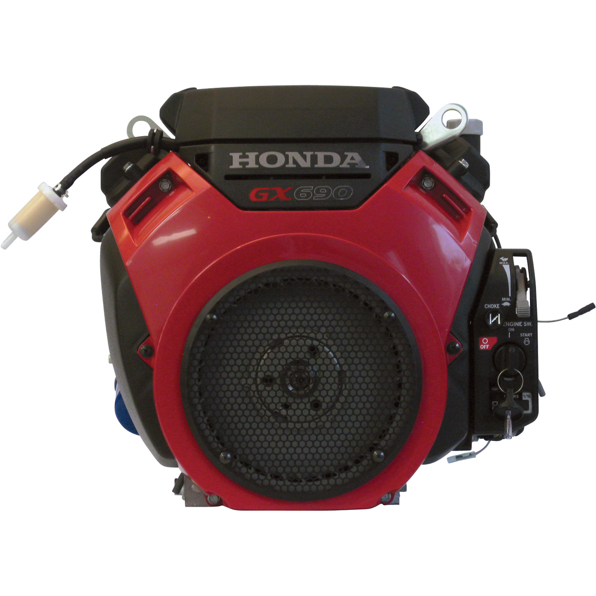 Honda Engines, HONDA V-TWIN HORIZ GX690RHXTAF, Engine Displacement 688 cc, Engine Type GX Series OHV V-twin, Shaft Diameter 1-1/8 in, Model# GX690RHXTAF